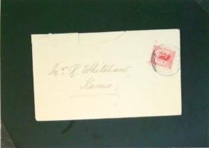 New Zealand 1908 1p Cover to Kamo (II) - Z2656