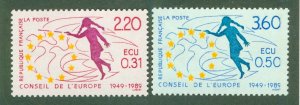 FRANCE 1Φ45-46 MNH CV $2.30 BIN $1.25