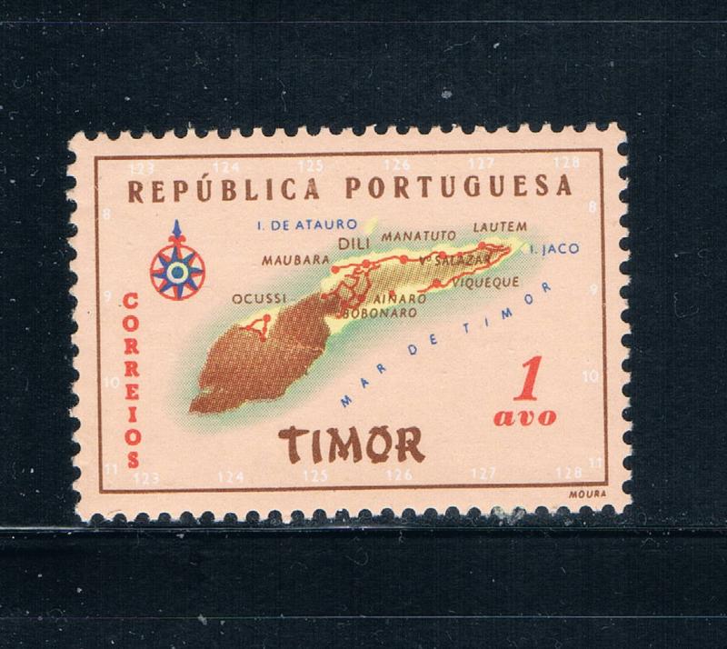 Timor 280 MLH Map of Timor (T0039)+