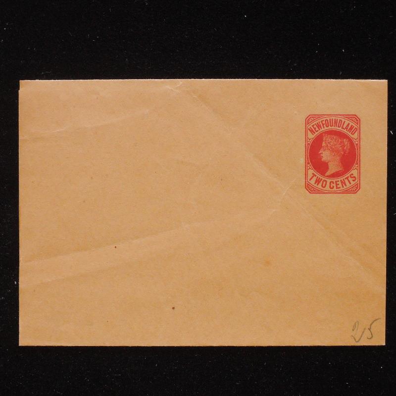 ZS-AA482 NEWFOUNDLAND - Entire, Two Cents, Mint Cover