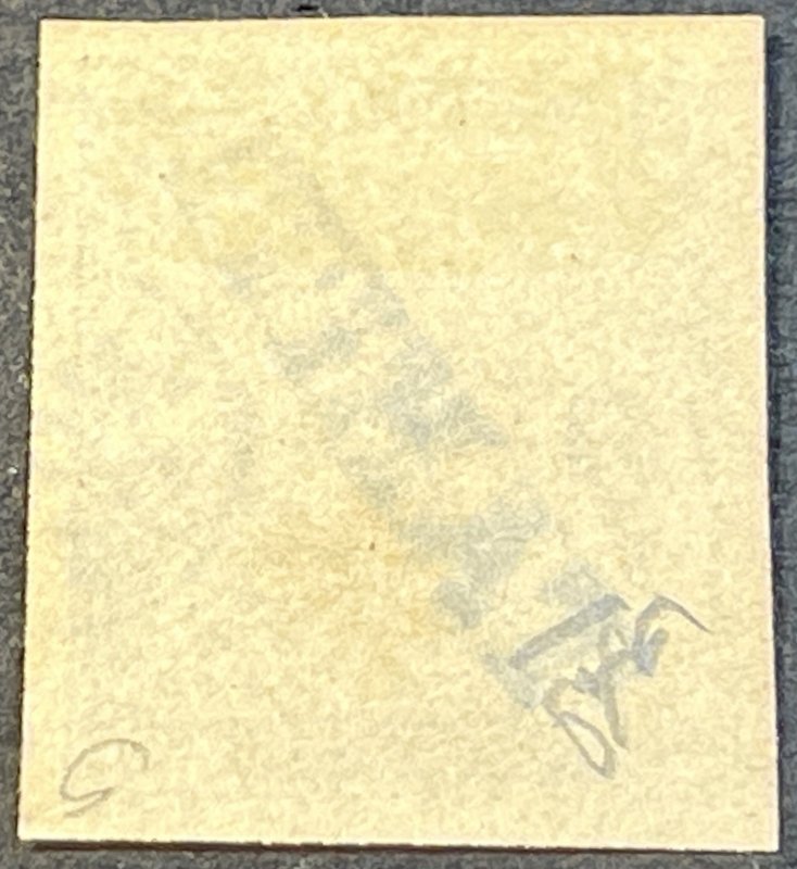 FRENCH TAHITI # J13-USED---SINGLE---POSTAGE DUE---1893