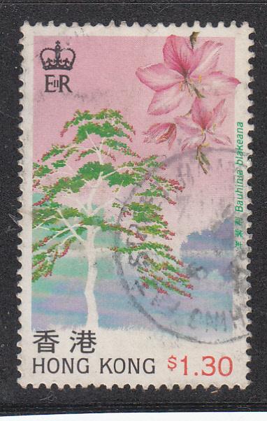Hong Kong 1988 Sc 524 Trees $1.3 Used
