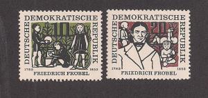 GERMANY - DDR SC# 328-9 VF OG 1956