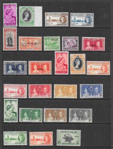 BRITISH COLONIES (444) Omnibus Set Stamps MNH/VLH