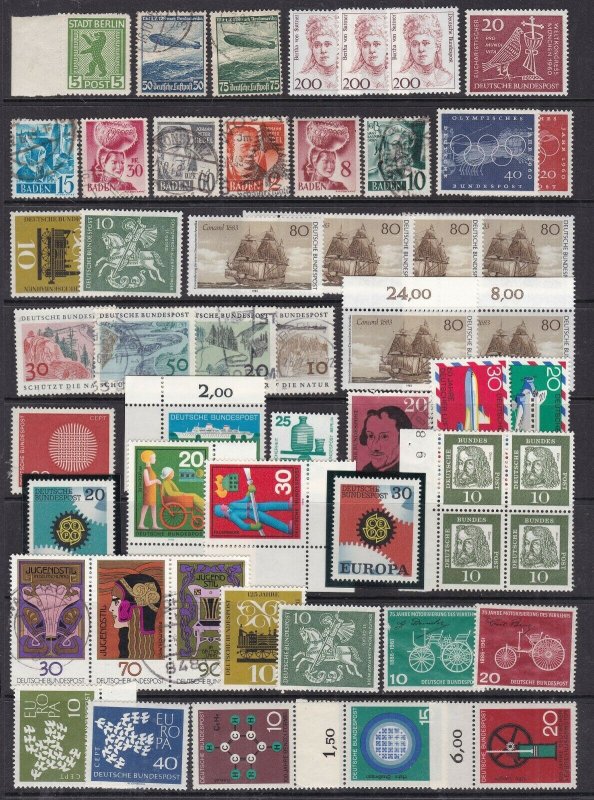 GERMANY  ^^^^^OLDER    MNH/MH/used  LARGE collection   good cat  @sc29gee9