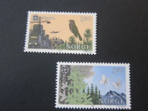 Norway 1986 Sc 892-93 set MNH