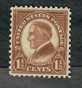 633 Harding MNH single