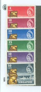 Singapore #43-48 Mint (NH) Single (Complete Set)