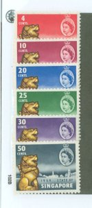 Singapore #43-48  Single (Complete Set)