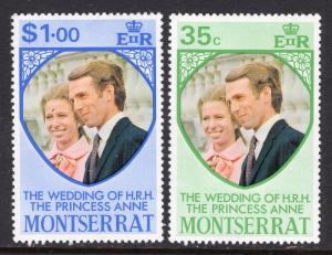 Montserrat 286-287 MNH VF