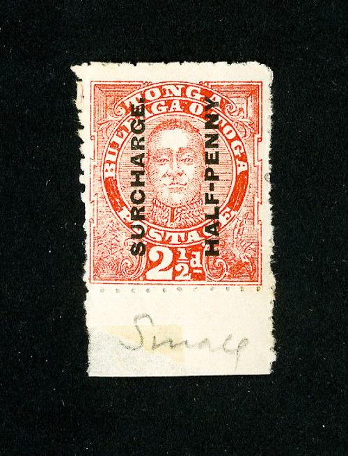 Tonga Stamps # 33 VF Unused Scott Value $47.50