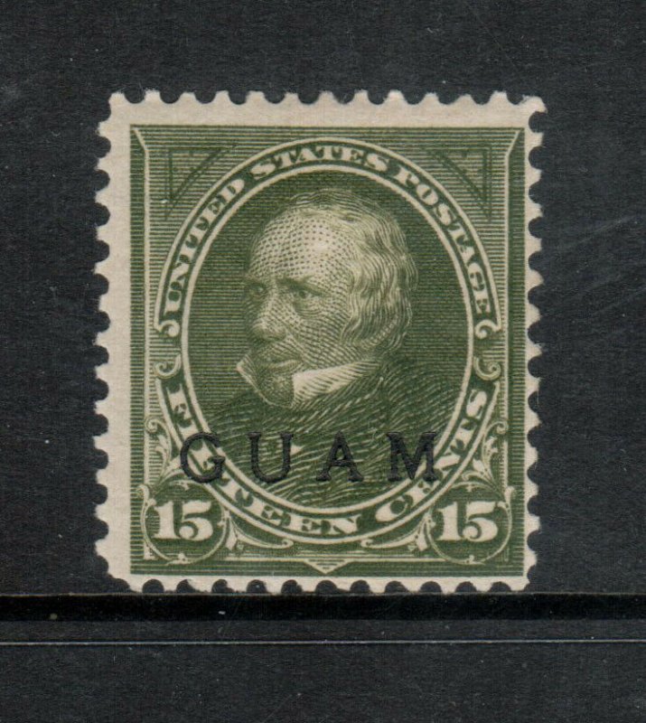 Guam #10 Mint Fine Original Gum Hinged