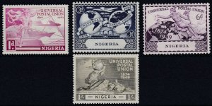 NIGERIA      1949  UPU  SET  MH 