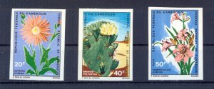 Cameroon 1971 Flowers imperforated. VF and Rare