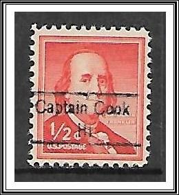 US Precancel #1030 Captain Cook HI Used