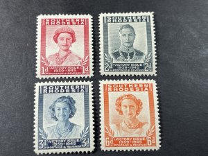 SOUTHERN RHODESIA # 67-70-MINT/HINGED---COMPLETE SET---1947