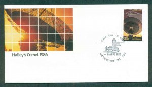 Australia 1986 Halley's Comet, Launceston FDC lot50939