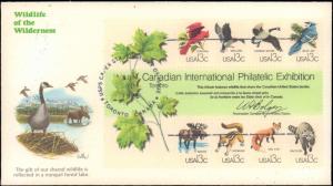 United States, Canada, First Day Cover, Birds, Animals