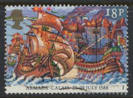 Great Britain SG 1403  Used   - Spanish Armada