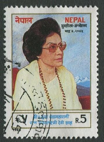 NEPAL 1988 - 5r USED