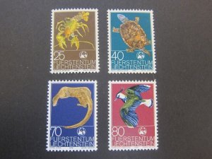 Liechtenstein 1976 Sc 583-86 set MNH