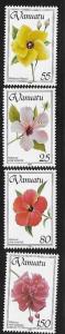 Vanuatu 1993 Hibiscus Flowers MNH A511