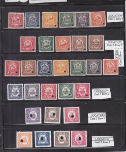 Liberia: Revenue Tax Stamps, Specimens, Small Lot (22468)