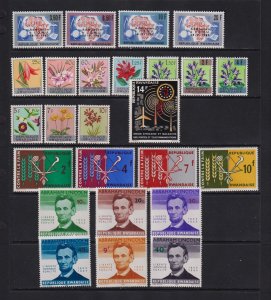 Rwanda - 5 Mint, NH sets, cat. $ 28.25