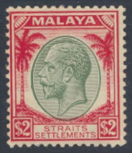 Straits Settlements SG 273  SC# 233 MVLH  see details & scans    