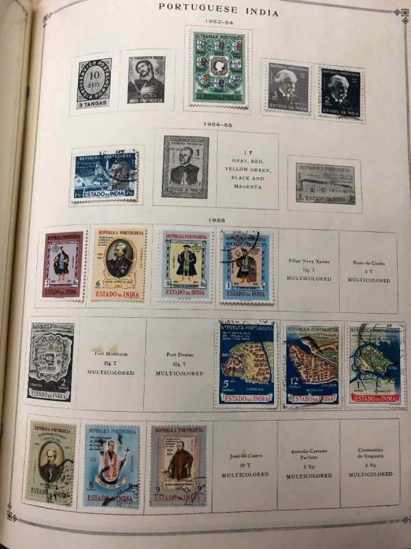 INTERNATIONAL COLLECTION IN SCOTT ALBUM – PORTUGAL TO RUSSIA – 423335