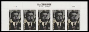 US 4464 Black Heritage Oscar Micheaux 44c header strip 5 MNH 2010
