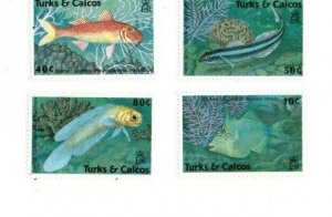 Turks and Caicos - 1990 - Columbus  - Set of Four - MNH (Scott#817-22)