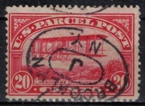 USA - Parcel Post - Scott Q8 w/ Registry Cancel