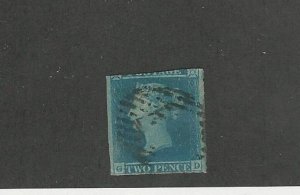 Great Britain, Postage Stamp, #4 Used, 1841