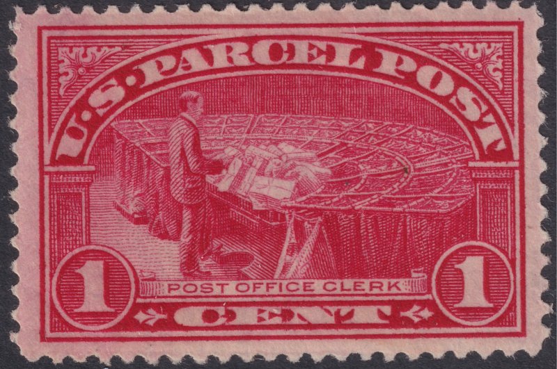 U.S. Sc# Q1 1913 Post Office Clerk 1¢ issue MNH CV $12.00 Stk #1