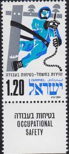 Israel Scott 557 Electrician MNH with tab