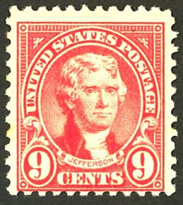 U.S. #561 MINT OG NH