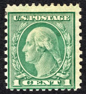 US 1919 1¢ Washington 10 x 11 perfs Coil Waste Stamp #538 MH CV $10