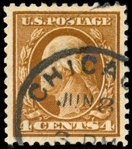 momen: US Stamps #503 Used XF-S