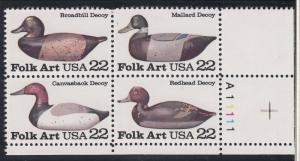 United States 2141a MNH Plate Bock CV $4.50