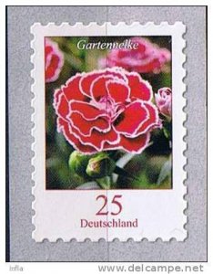 Germany 2008,Scott#2416 MNH, Flower: Dianthus - Carnation, s.-adh.