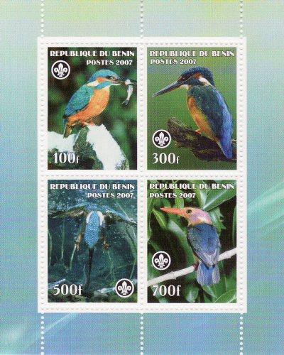 Birds -  Sheet of 4 Stamps - 2B-115