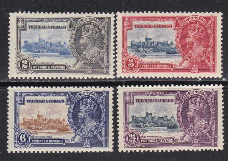 Trinidad & Tobago # 43-46, Mint Hinged