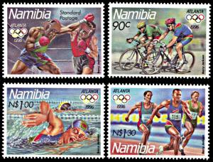 Namibia 804-807, MNH, Atlanta Summer Olympic Games