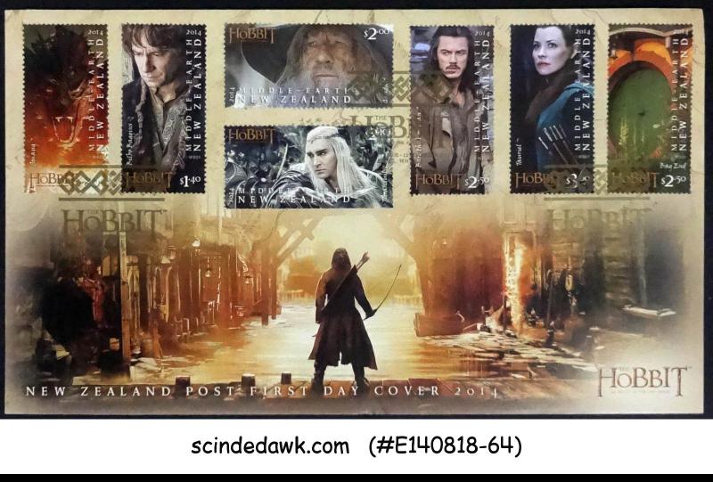 NEW ZEALAND - 2014 THE HOBBIT THE BATTLE OF FIVE ARMIES / MOVIE - FDC