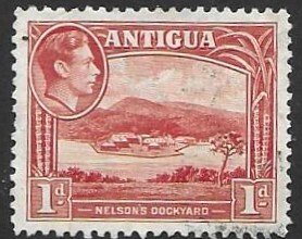 Antigua   85    1938   1d  fine used