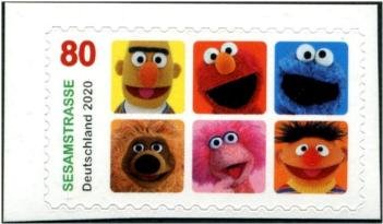 2020 Germany Sesame Street SA  (Scott 3153) MNH