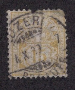 Switzerland #75 Used *Minor Fault* ~JM-2122