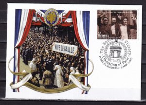 LI06 Bequia 2005 The 60th Anniversary of the End of the World War II FDC