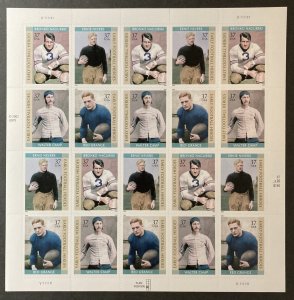 U.S. 2003 #3808-11 Sheet, Early Football Heroes, MNH.